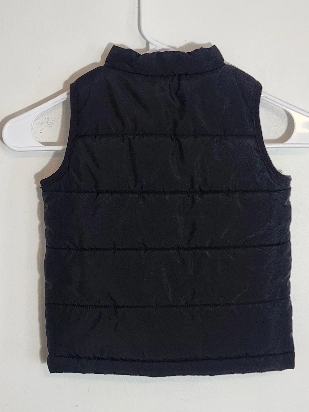 Nike Black and Gray Puffer Vest Size 3T